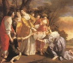 Orazio Gentileschi - paintings - Finding of Moses