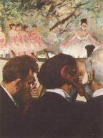 Edgar Degas  - paintings - Orchestra Musicians