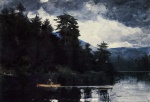 Winslow Homer - Bilder Gemälde - Adirondack Lake