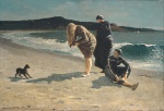 Winslow Homer  - Bilder Gemälde - Eagle Head, Manchester, Massachusetts (High Tide)