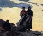 Winslow Homer  - Peintures - En Début De Soirée