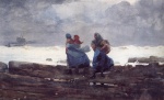 Winslow Homer  - Bilder Gemälde - Fisherwives