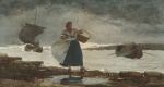 Winslow Homer  - Bilder Gemälde - Inside the Bar