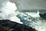 Winslow Homer  - Bilder Gemälde - Northeaster