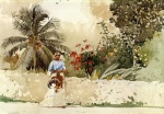 Winslow Homer  - Bilder Gemälde - On the Way to the Bahamas