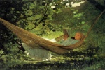 Winslow Homer  - paintings - Sunlight and Shadow