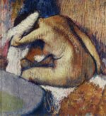 Edgar Degas - Bilder Gemälde - Frau beim Frottieren