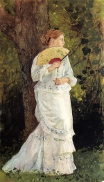 Winslow Homer  - Bilder Gemälde - The Trysting Place
