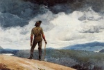Winslow Homer  - Bilder Gemälde - The Woodcutter