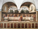 Domenico Ghirlandaio - Bilder Gemälde - Last Supper