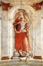 Domenico Ghirlandaio  - paintings - St Barbara