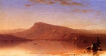 Sanford Robinson Gifford - Peintures - Dans le désert, Crépuscule