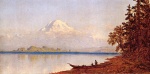Sanford Robinson Gifford - Peintures - Mont Rainier,  Territoire de Washington