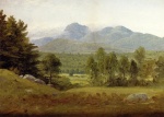 Sanford Robinson Gifford - paintings - Sketch of Mount Chocorua, New Hampshire