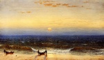 Sanford Robinson Gifford - paintings - Sunrise, Long Branch, New Jersey