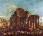 Francesco Guardi - Bilder Gemälde - Capriccio