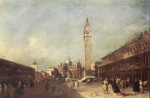 Francesco Guardi - Bilder Gemälde - Piazza San Marco