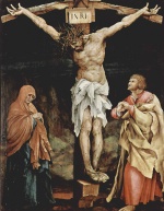 Matthias Gruenewald - paintings - Die Kreuzigung Christi