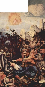 Matthias Gruenewald - paintings - The Temptation of St Anthony