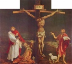 Matthias Gruenewald - paintings - Kreuzigung Christi