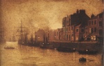 Bild:Evening, Whitby Harbour