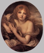 Jean Baptiste Greuze - Peintures - Innocence