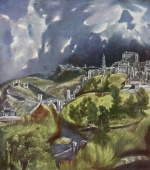 El Greco - paintings - View of Toledo