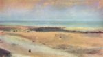 Hilaire Germain Edgar De Gas  - Peintures - Plage à marée basse