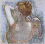 Edgar Degas  - paintings - Taenzerin