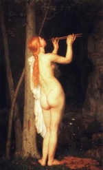 Charles Gleyre - Peintures - Une Bacchante