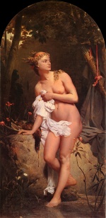 Charles Gleyre - Peintures - Diane