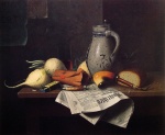 William Michael Harnett - Peintures - Nature morte de Munich