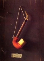William Michael Harnett  - Bilder Gemälde - The Meerschaum Pipe