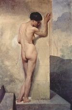 Francesco Hayez  - paintings - Nude Standing Woman