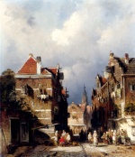 Bild:A Dutch Street Scene