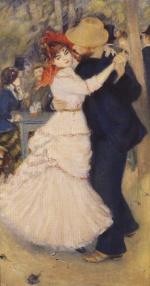 Pierre Auguste Renoir  - Bilder Gemälde - Dance at Bougival