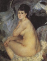 Pierre Auguste Renoir  - Bilder Gemälde - Nude