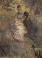 Pierre Auguste Renoir  - Bilder Gemälde - The Lovers