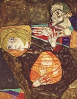 Egon Schiele  - Bilder Gemälde - Holy Family