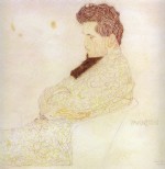 Egon Schiele  - paintings - Portrait of the Composer Loewenstein