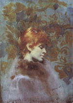 Anders Zorn  - paintings - Bildnis Miss Law