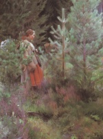 Anders Zorn  - Peintures - Bergère