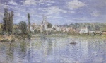 Claude Monet  - paintings - Ansicht von Vetheuil im Sommer