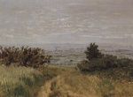 Claude Monet  - Bilder Gemälde - Die Ebene von Sannois bei Argenteuil