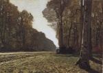 Claude Monet  - Bilder Gemälde - Die Straße von Chailly