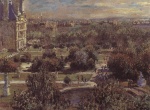 Claude Monet  - Bilder Gemälde - Die Tuilerien