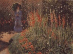 Claude Monet  - Bilder Gemälde - Gladiolen
