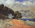 Claude Monet  - Bilder Gemälde - Kap Martin bei Menton