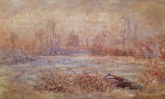 Claude Monet  - Bilder Gemälde - Rauhreif