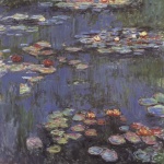 Claude Monet  - Bilder Gemälde - Seerosen